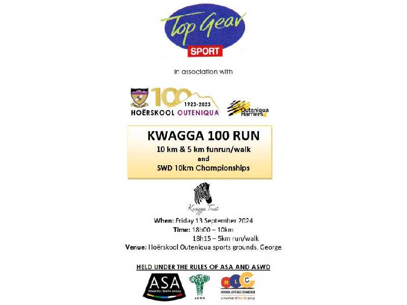 Kwagga 100 Run