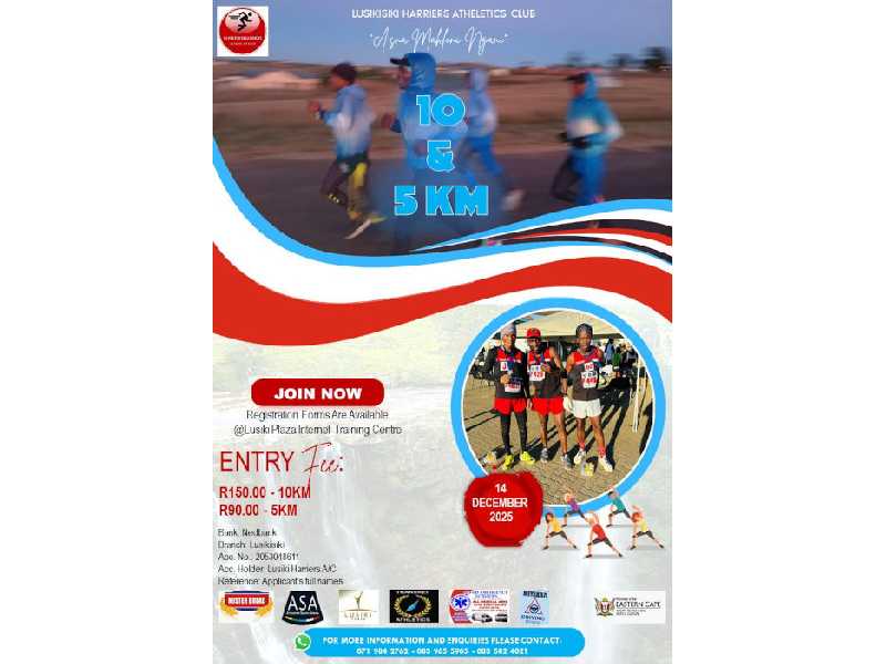 Lusiki Harriers 10km Race