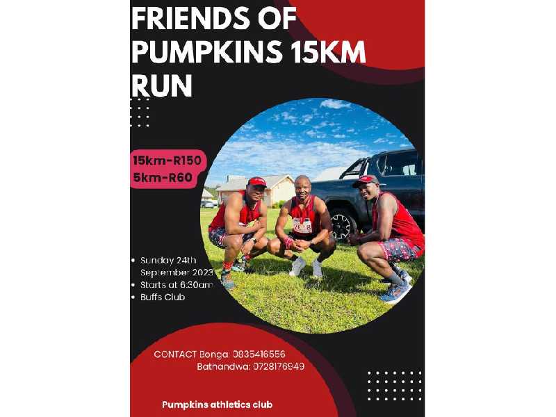 Friends of Pumpkins 15km Race